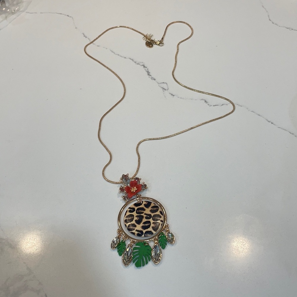 Long statement Necklace